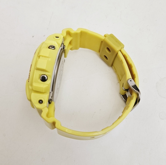 Rare CASIO G-SHOCK Watch Yellow Metallic Blue Third Eye W-6900PL - Picture 6 of 9